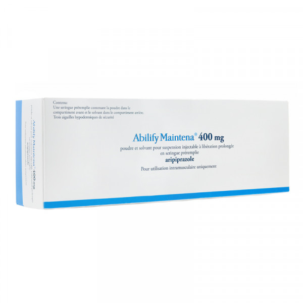Rupture ABILIFY MAINTENA LP 400 mg, pdr+solv pr susp inj LP, srg