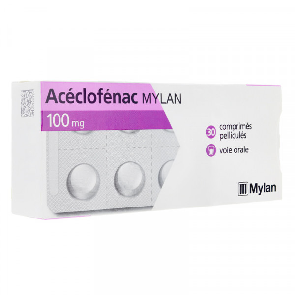 Rupture ACECLOFENAC VIATRIS 100 mg, cp