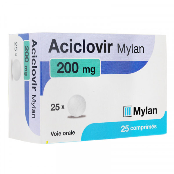 Rupture ACICLOVIR VIATRIS 200 mg, cp