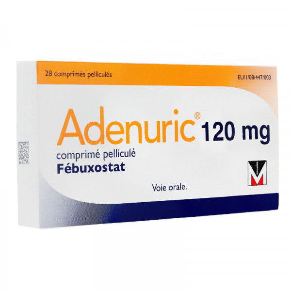 Rupture ADENURIC 120 mg, cp