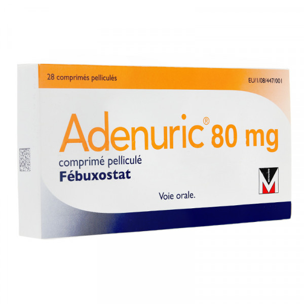 Rupture ADENURIC 80 mg, cp