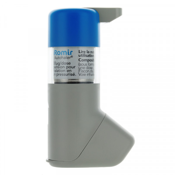 Rupture AIROMIR AUTOHALER 100 µg/dose, susp pr inhal buccale, fl 200 doses