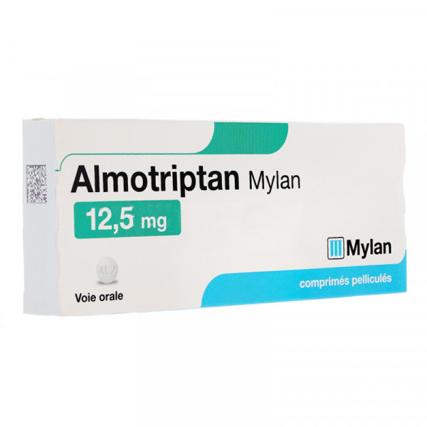 Rupture ALMOTRIPTAN MYLAN 12,5 mg, cp