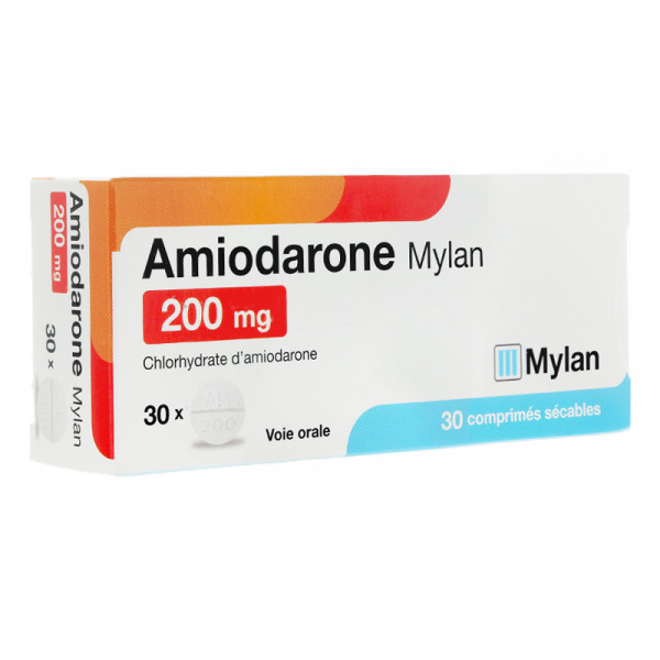 Rupture AMIODARONE VIATRIS 200 mg, cp séc