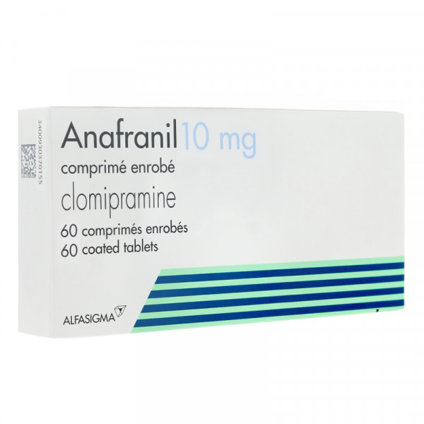 Rupture ANAFRANIL 10 mg, cp