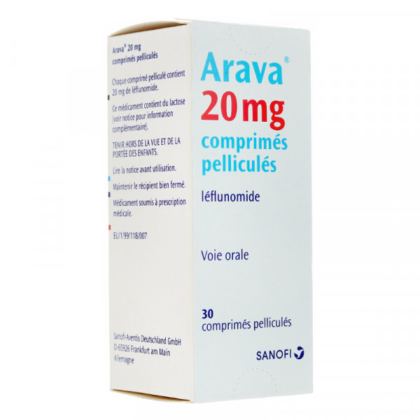 Rupture ARAVA 20 mg, cp