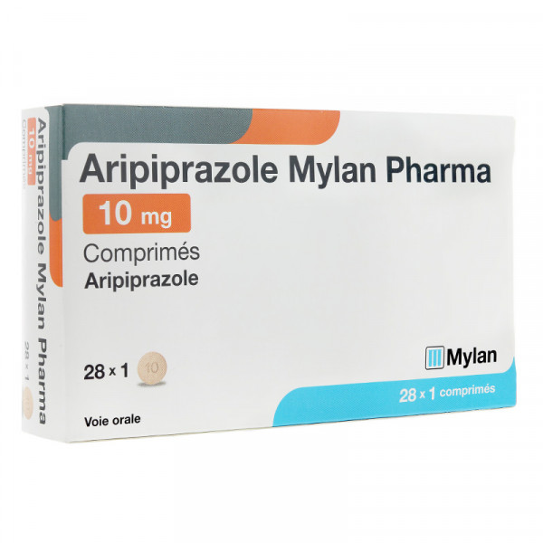 Rupture ARIPIPRAZOLE MYLAN PHARMA 10 mg, cp