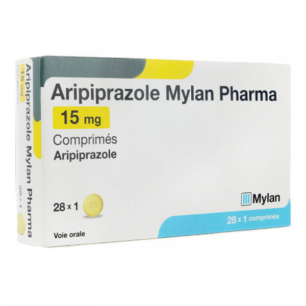 Rupture ARIPIPRAZOLE MYLAN PHARMA  15 mg, cp
