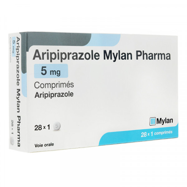 Rupture ARIPIPRAZOLE MYLAN  PHARMA 5 mg, cp