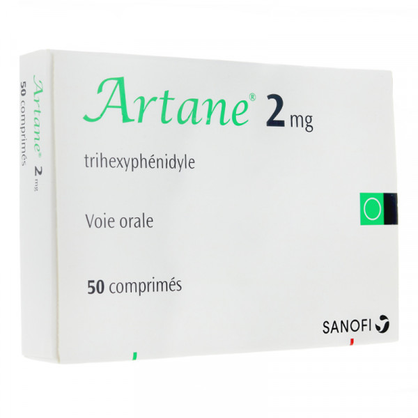 Rupture ARTANE 2 mg, cp