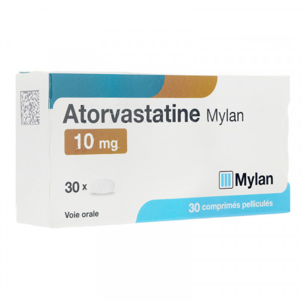 Rupture ATORVASTATINE VIATRIS 10 mg, cp