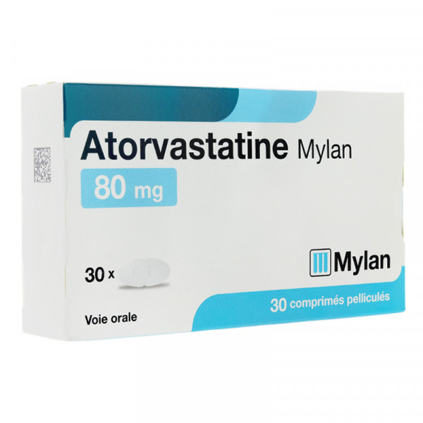 Rupture ATORVASTATINE VIATRIS 80 mg, cp