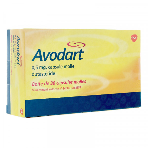 Rupture AVODART 0,5 mg, caps molles