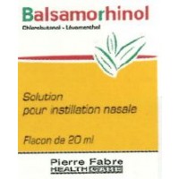 Rupture BALSAMORHINOL, sol nasale, fl+cpt gtt 20 mL