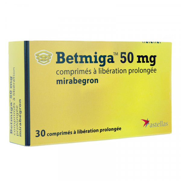Rupture BETMIGA LP 50 mg, cp LP