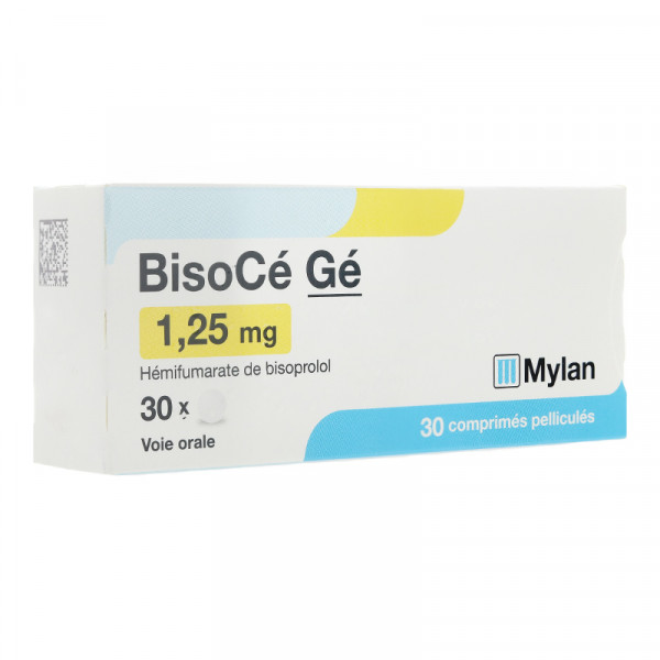 Rupture BISOCE Gé 1,25 mg, cp