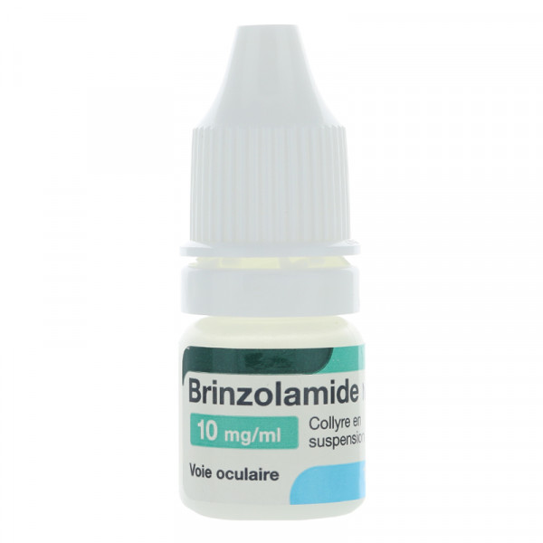 Rupture BRINZOLAMIDE MYLAN 10 mg/mL, collyre, fl 5 mL