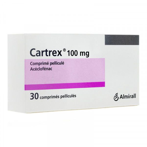 Rupture CARTREX 100 mg, cp