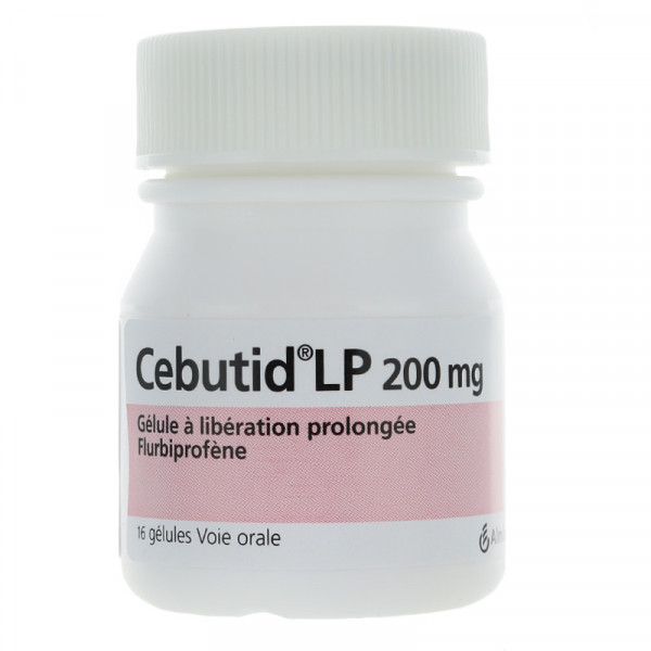 Rupture CEBUTID LP 200 mg, gélule LP