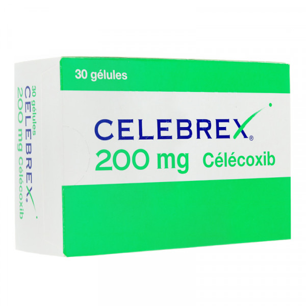 Rupture CELEBREX 200 mg, gélule