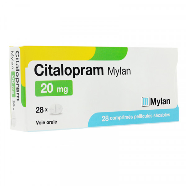 Rupture CITALOPRAM VIATRIS 20 mg, cp séc