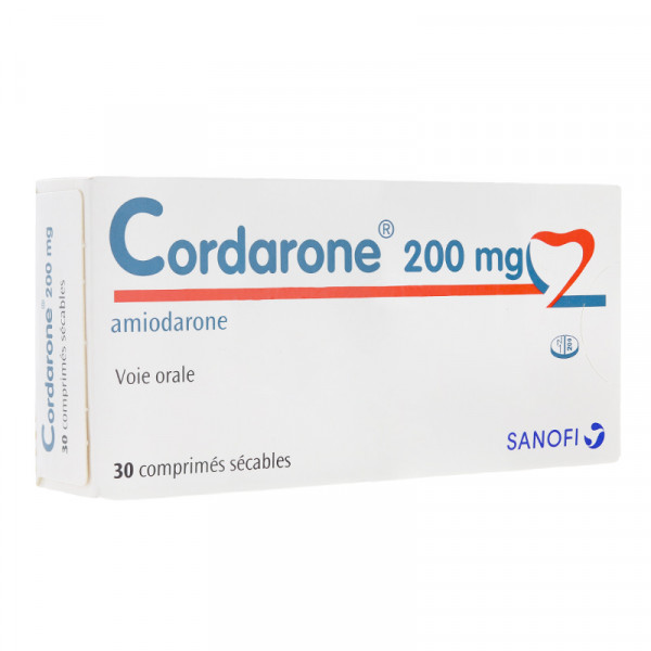Rupture CORDARONE 200 mg, cp séc