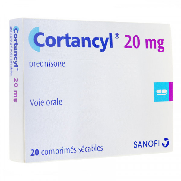 Rupture CORTANCYL 20 mg, cp séc
