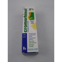 Rupture CROMORHINOL 2%, sol pr pulv nasale, fl 15 mL