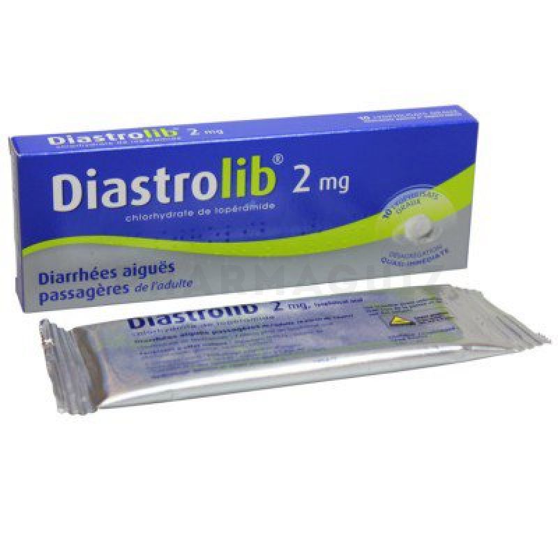 Rupture DIASTROLIB 2 mg, lyoph oral