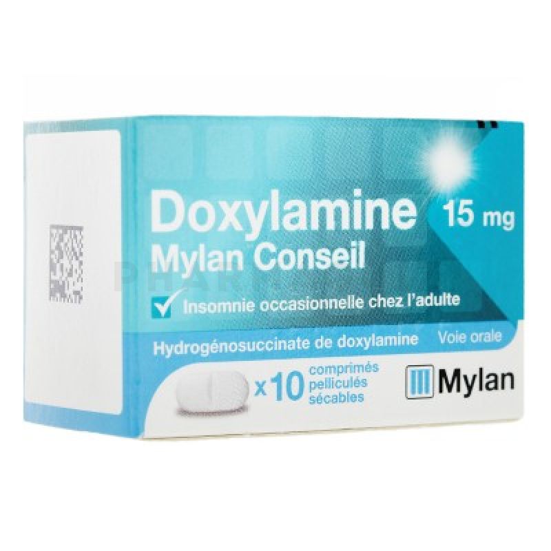 Rupture DOXYLAMINE VIATRIS CONSEIL 15 mg, cp séc