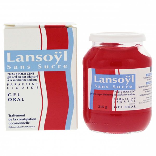 Rupture LANSOYL FRAMBOISE S/S, gel oral, pot 215 g
