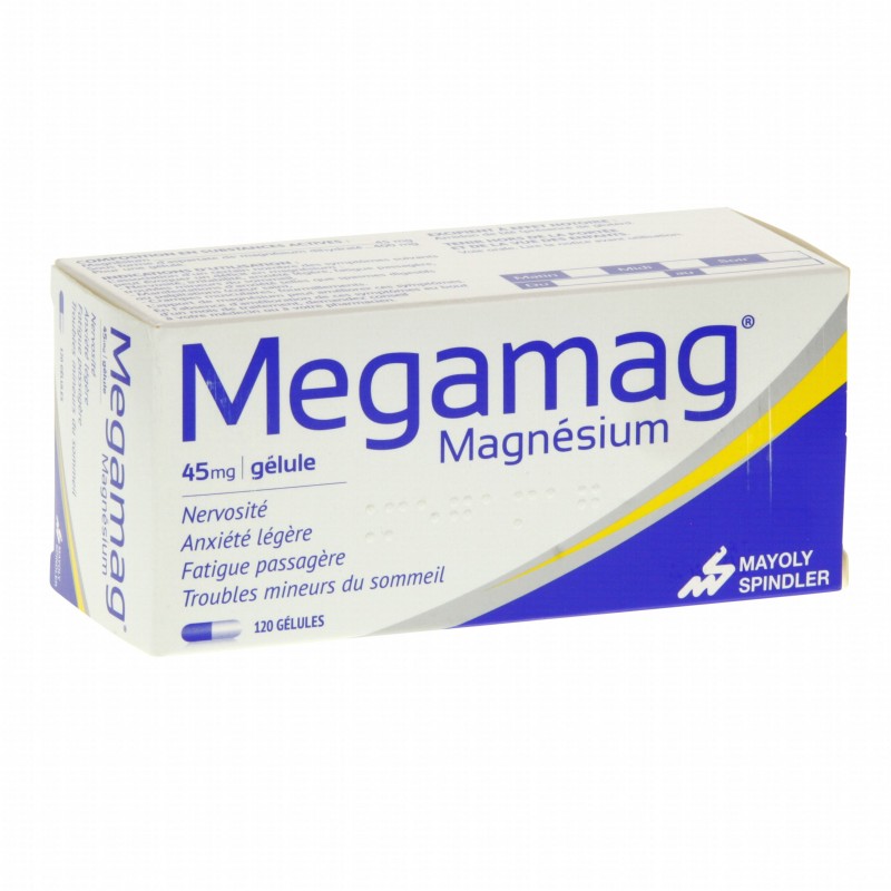 Rupture MEGAMAG 45 mg, gélule