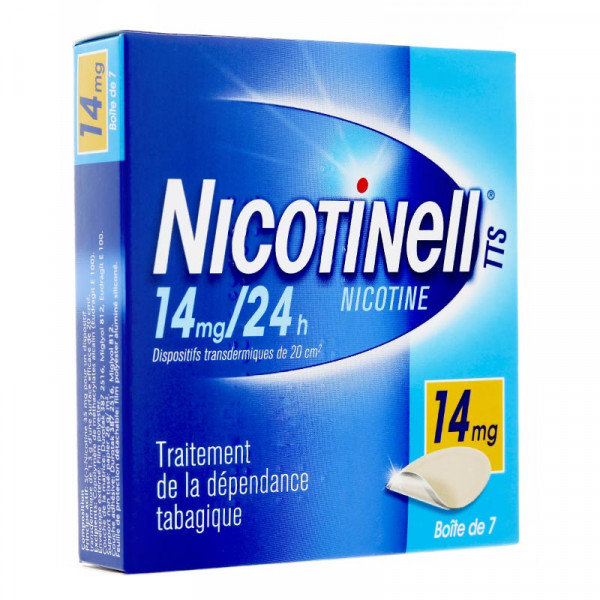 Rupture NICOTINELL TTS 14 mg/24 h, disp transderm