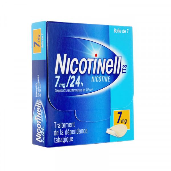 Rupture NICOTINELL TTS 7 mg/24 h, disp transderm