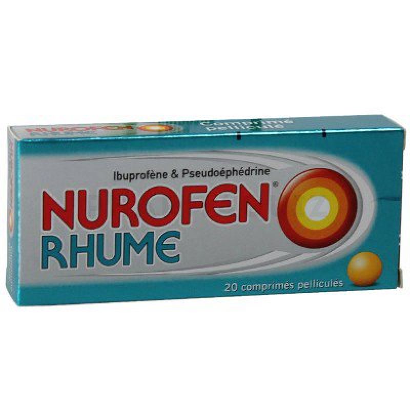 Rupture NUROFEN RHUME 200 mg/30 mg, cp