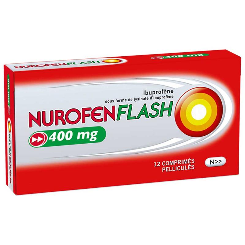 Rupture NUROFENFLASH 400 mg, cp