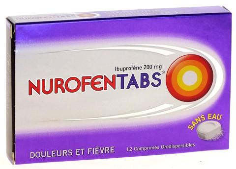 Rupture NUROFENTABS 200 mg, cp orodisp