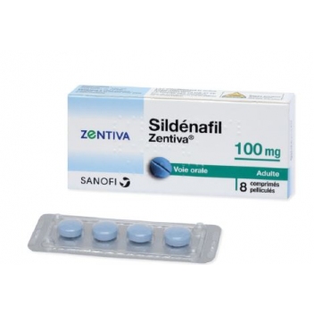 Rupture SILDENAFIL ZENTIVA 100 mg, cp séc
