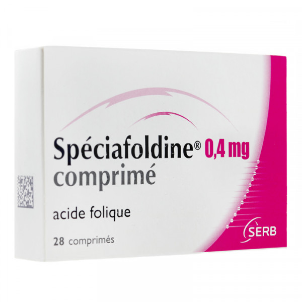 Rupture SPECIAFOLDINE 0,4 mg, cp