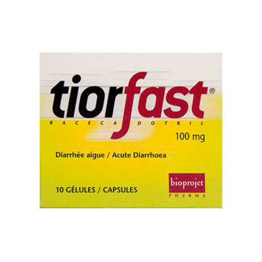 Rupture TIORFAST 100 mg, gélule