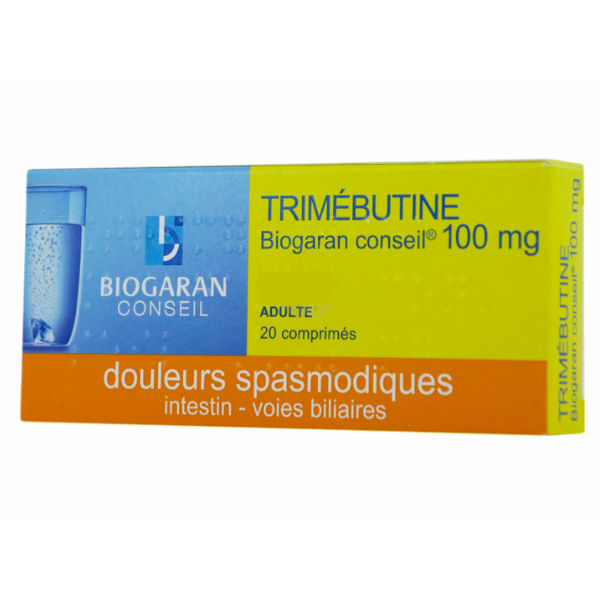 Rupture TRIMEBUTINE BIOGARAN CONSEIL 100 mg, cp